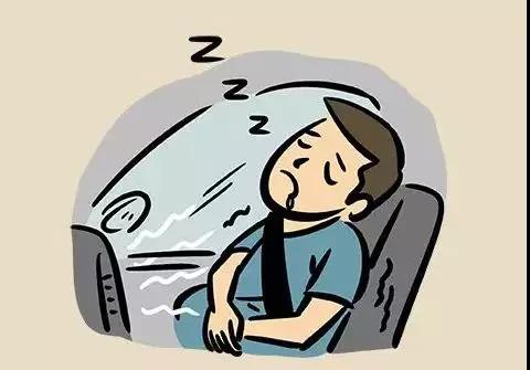 车上睡觉很容易着凉感冒